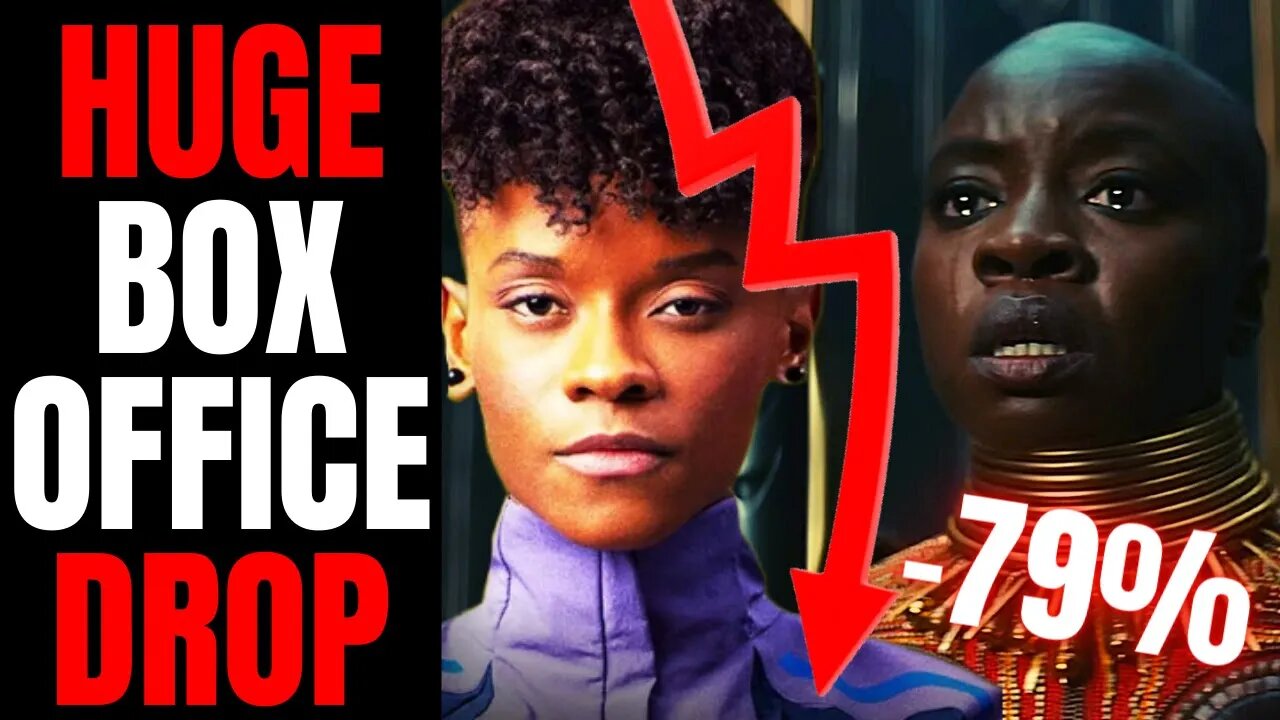 Wakanda Forever Suffers MASSIVE Box Office Drop After Media Tries To Lie AGAIN For Woke Marvel