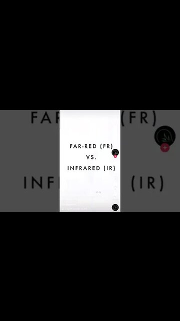 Far Red VS Infrared