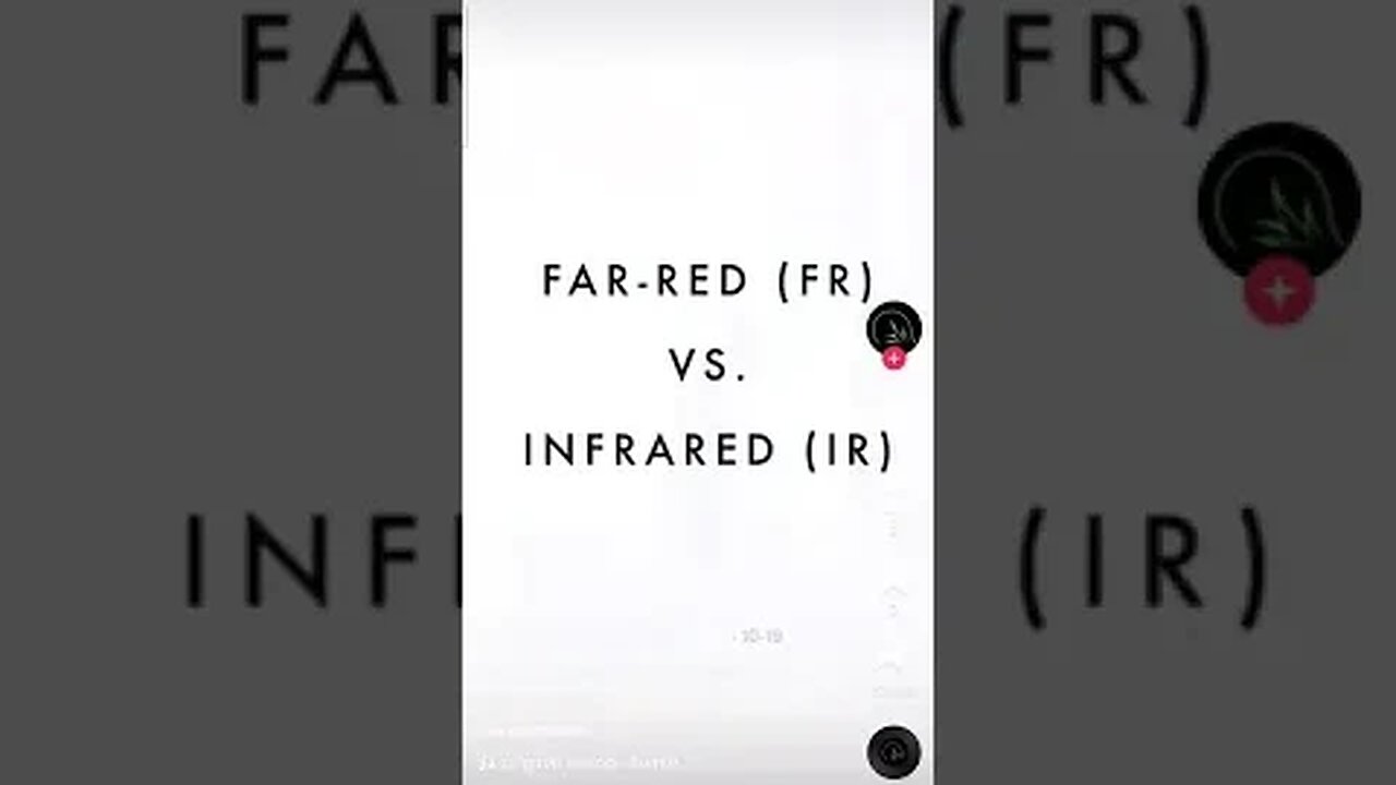 Far Red VS Infrared