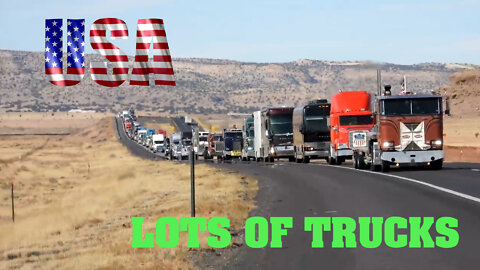 LOTS OF TRUCKS