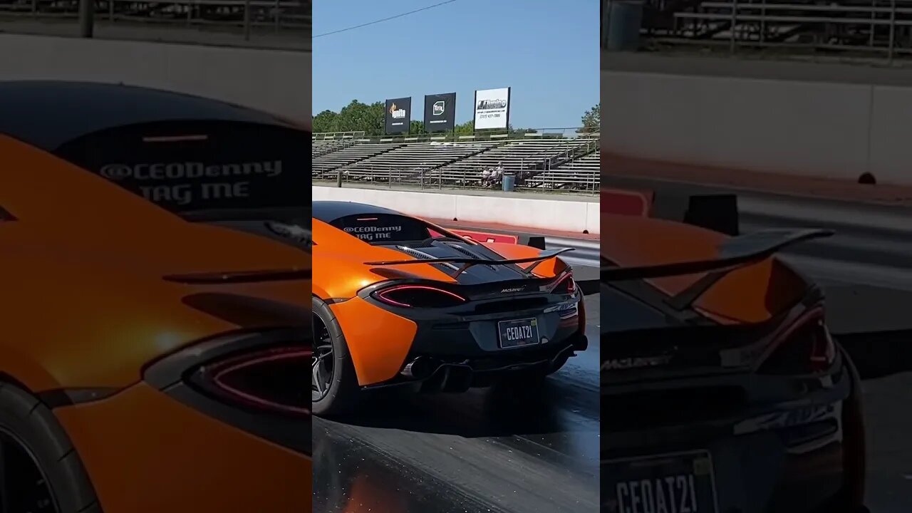 McLaren Insane Track Pull #shorts