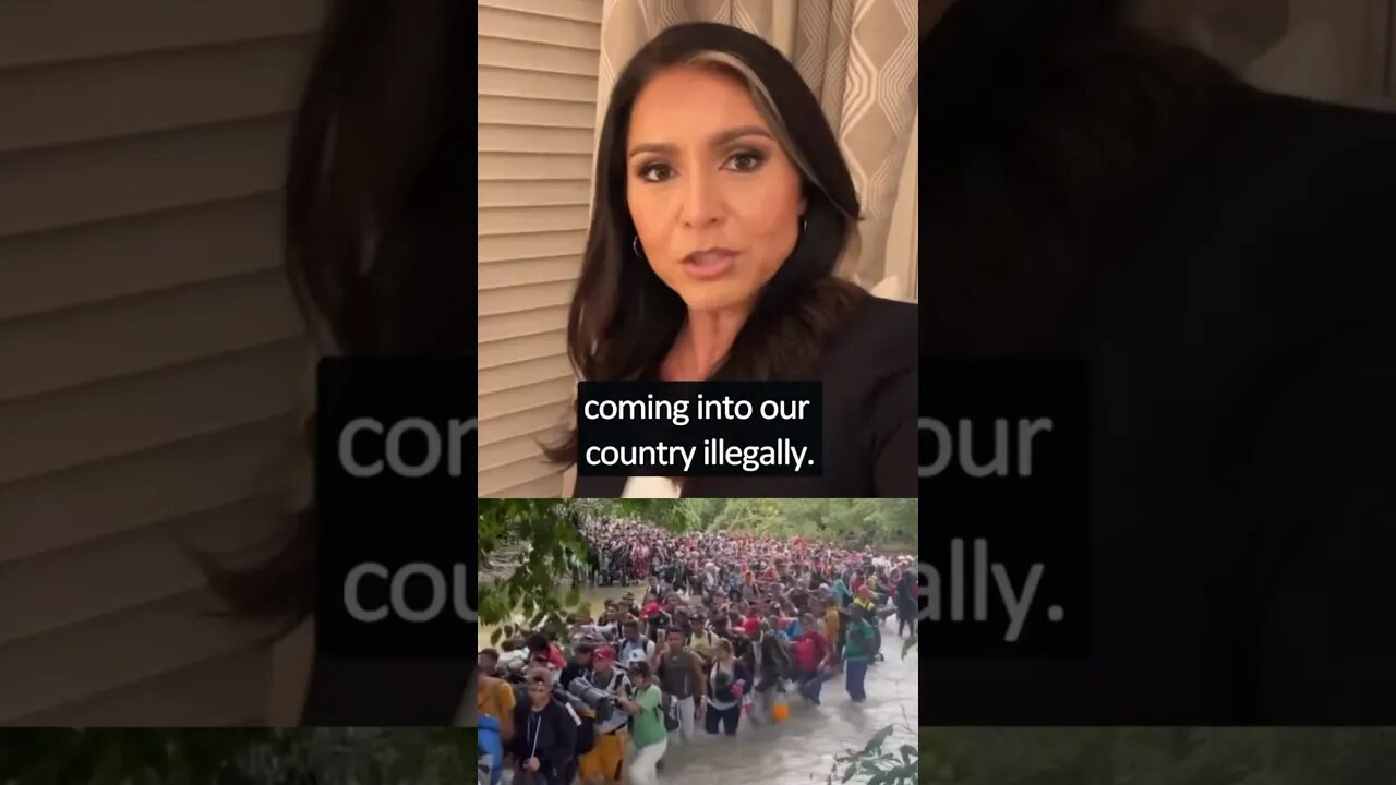 Tulsi Gabbard Slams Biden/Harris Administration over Border Security Hypocrisy