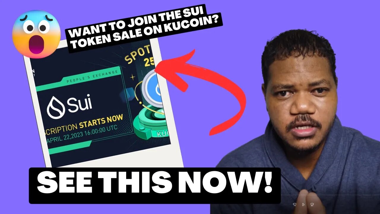 How To Participate In The Sui Allowist And Public Token Sale On Kucoin?