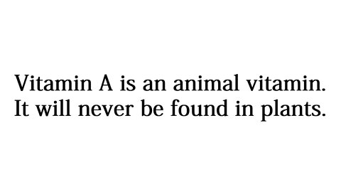 Veganism Destroyed in 1 Minute | Vitamin A