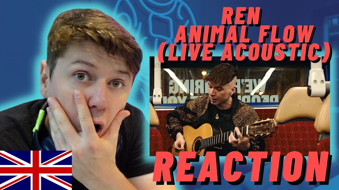 REN - ANIMAL FLOW (Live Acoustic) - IRISH REACTION