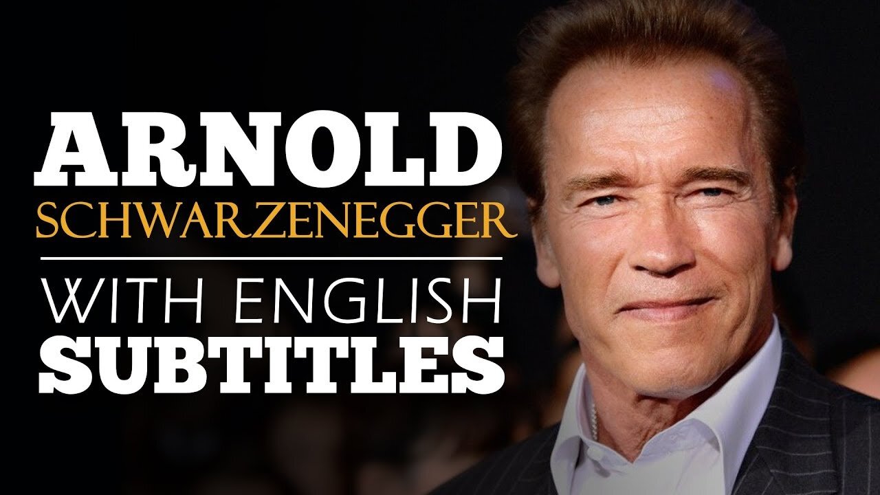 ENGLISH SPEECH | ARNOLD SCHWARZENEGGER: Help Others