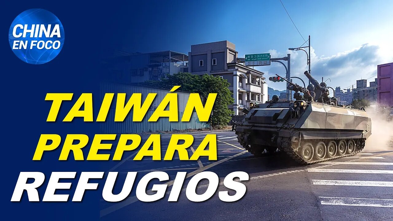 Invasión china podría ser inminente: Taiwán prepara refugios antiaéreos