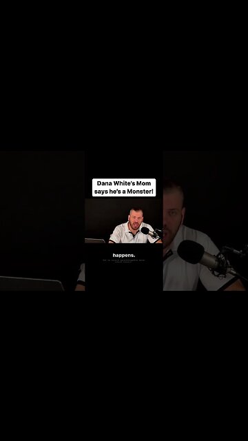Dana White’s Own Mom says he’s a Monster #shorts