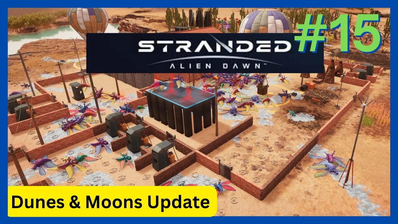 Stranded: Alien Dawn #15 | Insane Difficulty, Desert Biome, Jason Moon