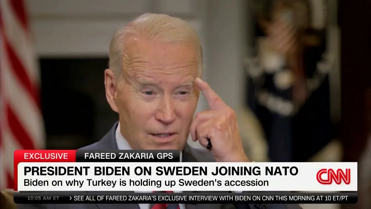 Joe Biden Gives Rambling Response To Swedish Membership In NATO: It "Puts Erdogan In A Tough Spot"