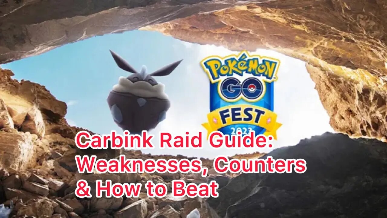 Carbink Raid Guide: Weaknesses, Counters & How to Beat