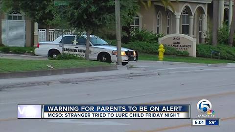 Stranger danger in Martin County