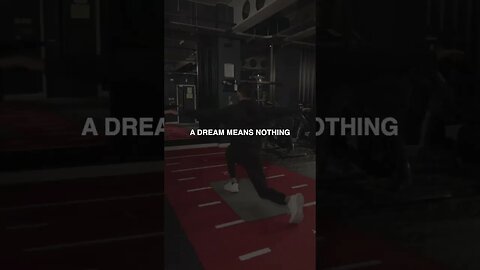 Your dream means nothing 💪🏼 #motivation #mindset #realtalk