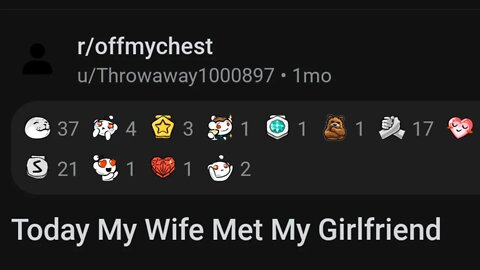 My Wife met my Girlfriend today....
