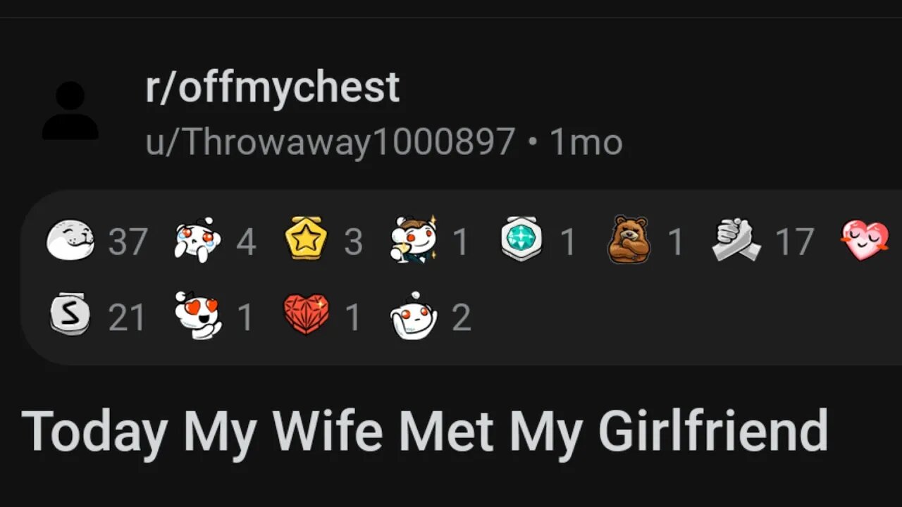 My Wife met my Girlfriend today....