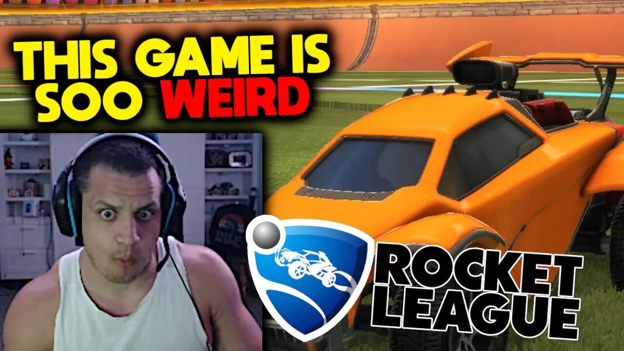 Tyler1 Tries To Play Rocket League [Tyler1 vs Erobb221 Variety Training]