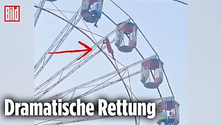 INDIEN: Mädchen fällt aus Riesenrad-Gondel