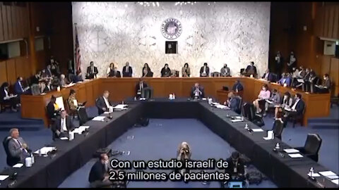 Rand Paul de Kentucky barriendo el piso con el Secretario de Salud de los EEUU.