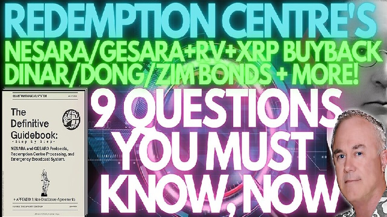 Dave XRPLion: GOTTA KNOW THIS AT REDEMPTION CENTRE JAN '24 (MUST WATCH) TRUMP NEWS!