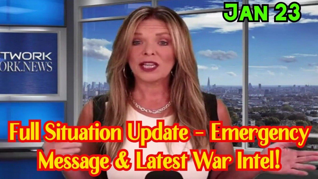 1/25/24 - Kim Goguen: Full Situation Update - Emergency Message & Latest War Intel!