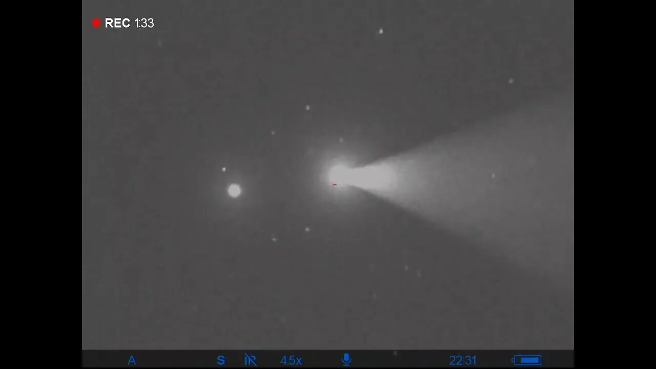 big bright gulf UFO flash back