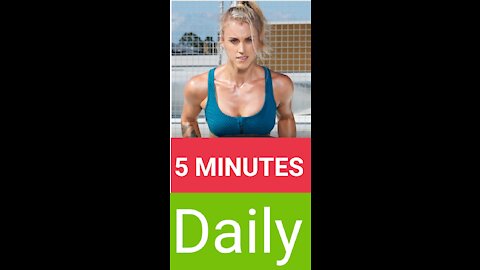 5 minutes challenge mens and womens work out