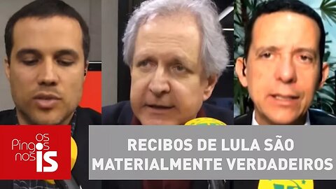 Debate: Recibos de Lula são materialmente verdadeiros, mas ideologicamente falsos?