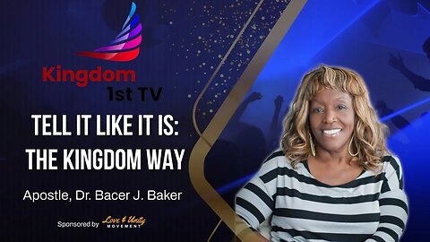 Special Guest Apostle Marshall McGee (Tell It Like It Is: The Kingdom Way with Ap. Dr. Baker)