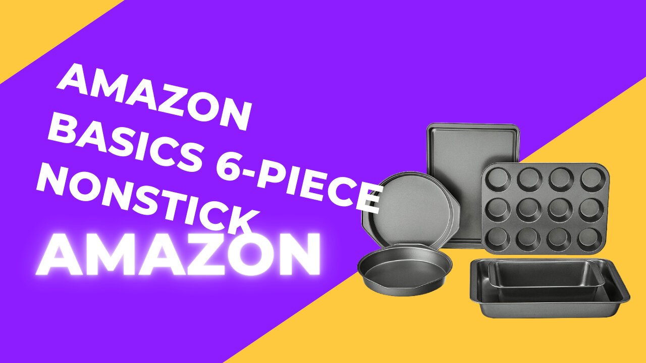 ✅Amazon Basics 6-Piece Nonstick - Review