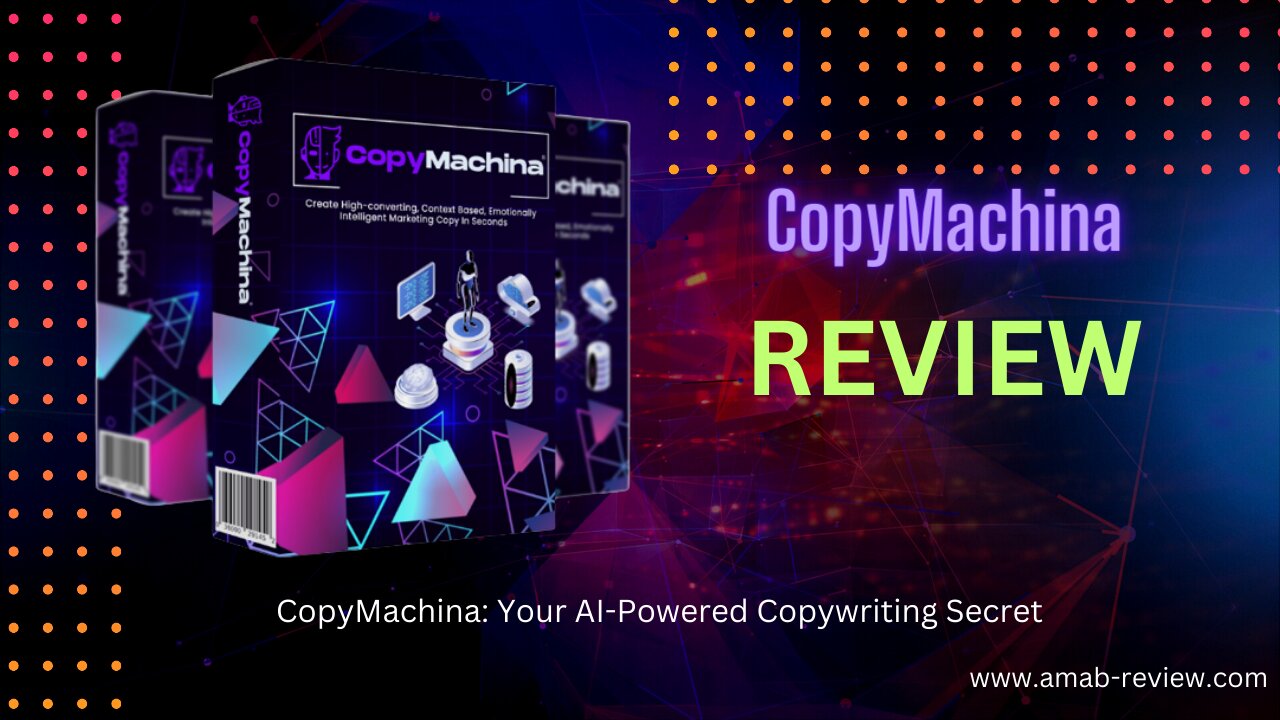 CopyMachina Demo Video: Get Over $500 Every Month