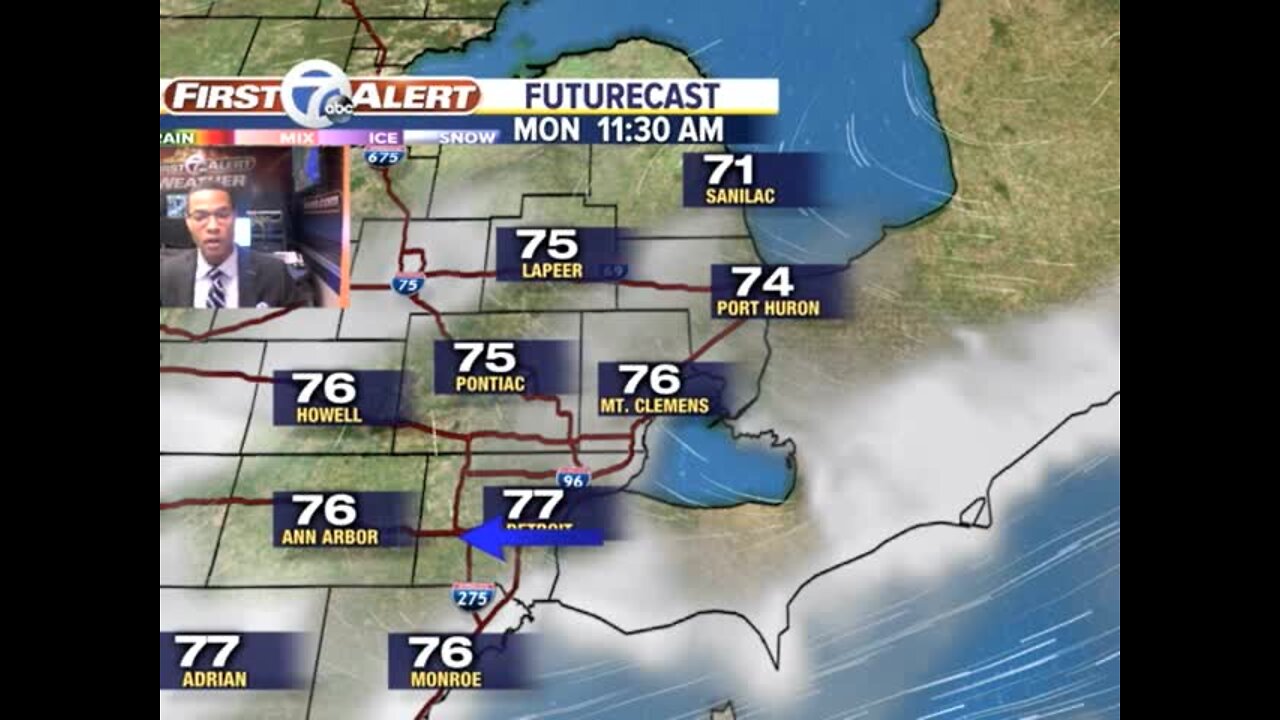 Rain ends with fog possible