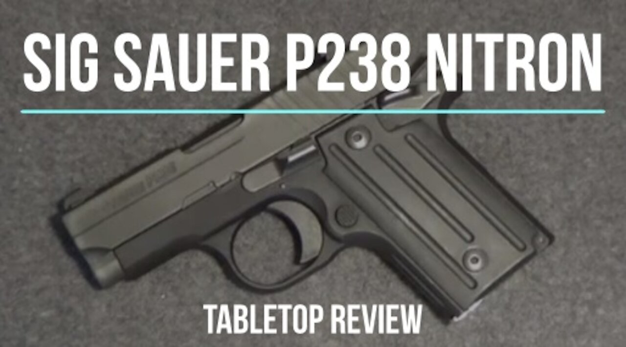 SIG Sauer P238 Nitron Micro Compact Tabletop Review - Episode #202032