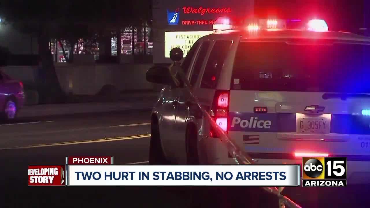 Two hurt after stabbing near 43rd Avenue and McDowell Road