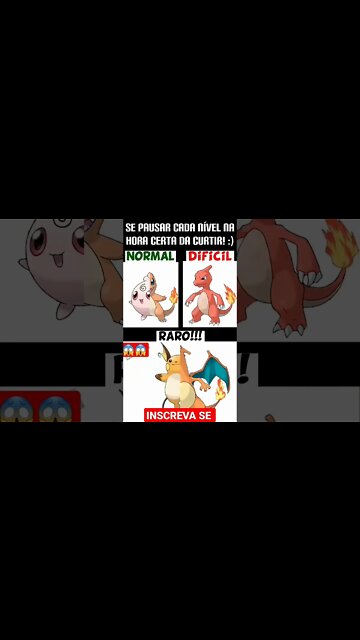 PAUSE NA HORA CERTA E COMENTE SE ACERTOU TODOS POKEMON #shorts
