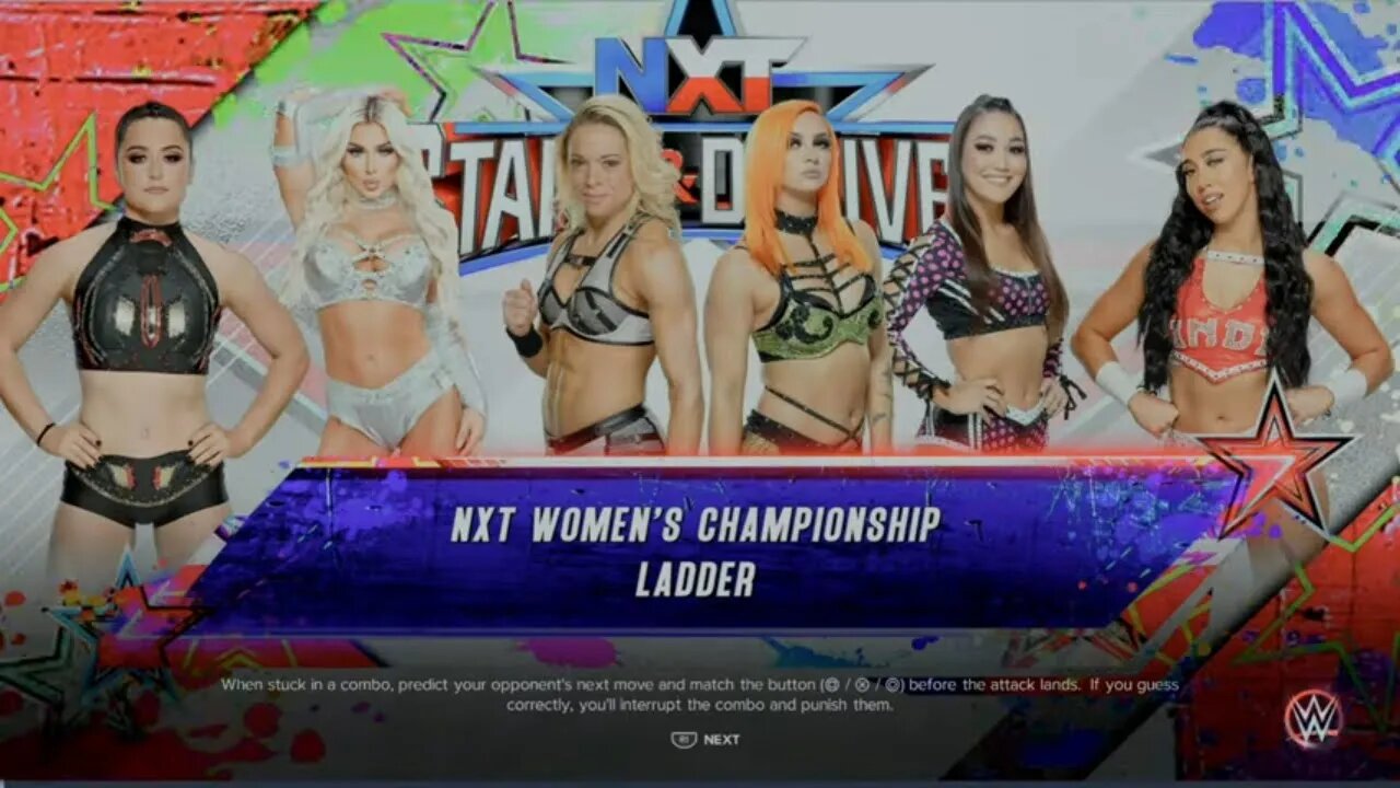 NXT Stand & Deliver 2023 Perez v Stark v Dolin v Stratton v Valkyria v Hartwell NXT Women’s Title