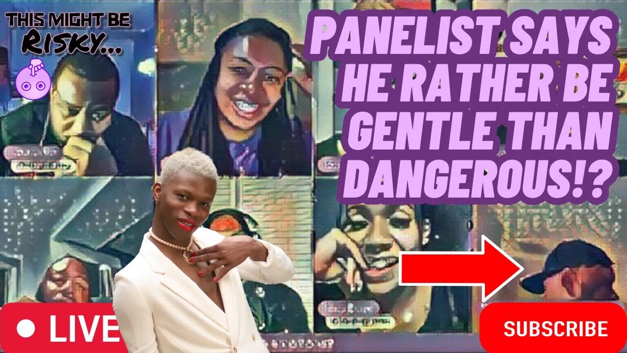 TRIPLE BLACK SAYS HE WANTS TO BE A GENTLE MAN AND Q TAKES EXCEPTION! DO MEN NEED TO BE DANGEROUS!?