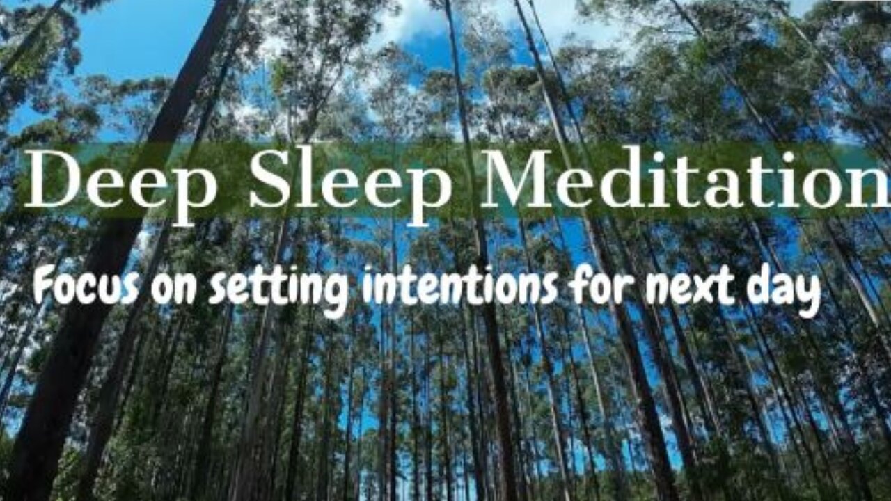 Unlock Your Deepest Dreams with This Deep Sleep Meditation for Setting Powerful Intentions!