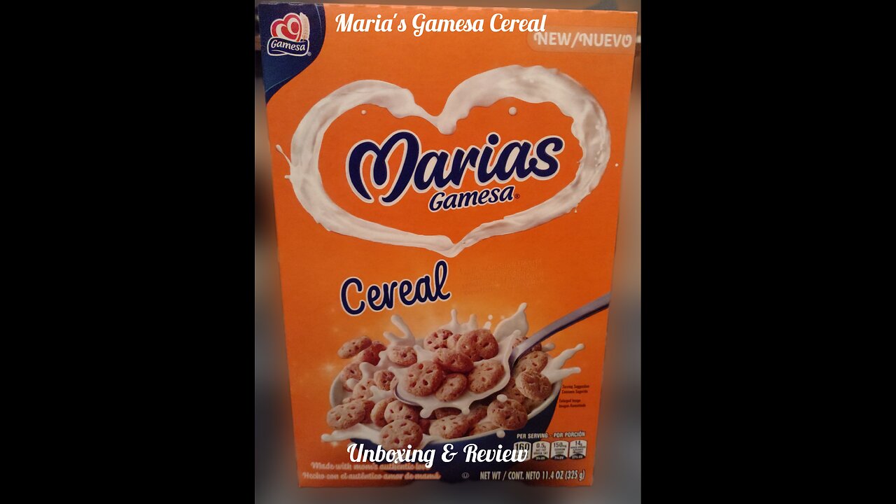 Maria's Gamesa Cereal Unboxing and Review 🥣 📦