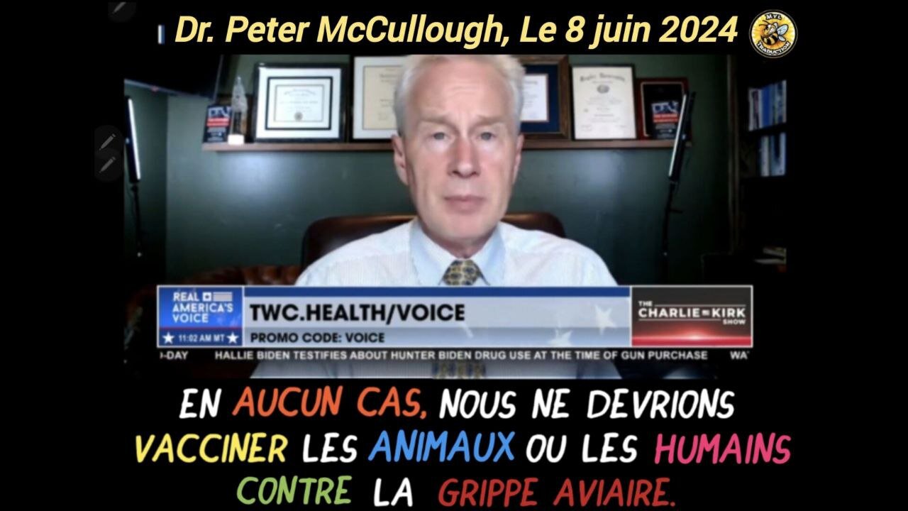 En aucun cas, nous ne devrions vacciner les animaux ou les humains contre la grippe aviaire.