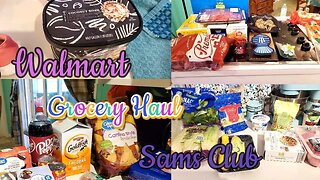 Walmart Haul / Sams Club Haul / Aldi Haul / Target Haul | Weekly Grocery Haul | Family of 5