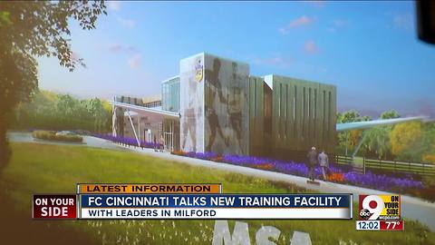 FC Cincinnati reveals plans for practice facility in Milford