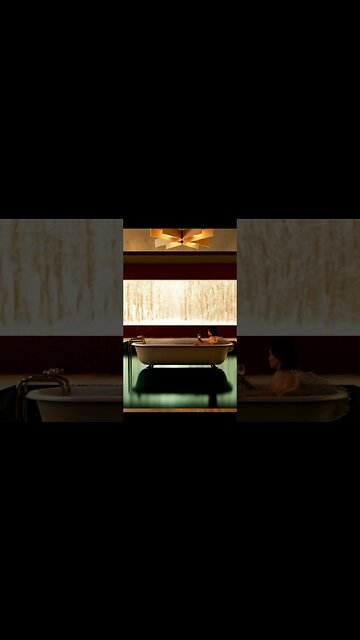 Interior Design bath House in Blender