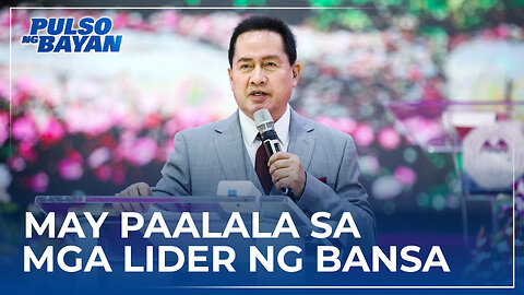 Pastor Apollo C. Quiboloy, may paalala sa mga lider ng bansa