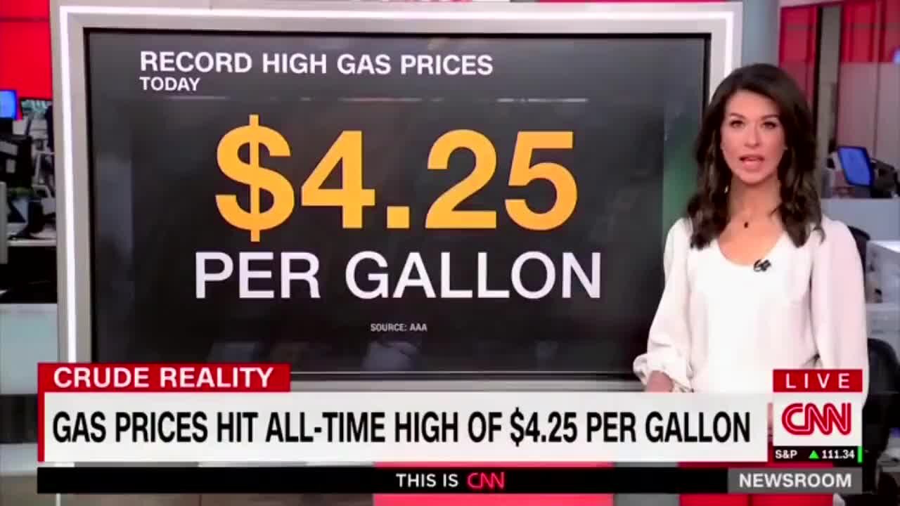 CNN: It's Misinformation That Biden Is To Blame For High Gas Prices