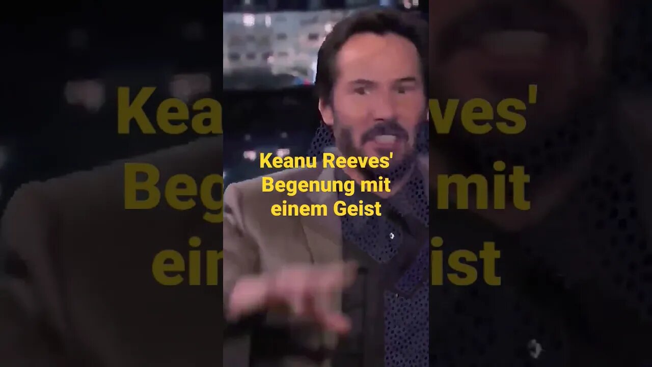 Keine Reeves' Begegnung mit einem Geist #keanureeves #Ghost #haunting