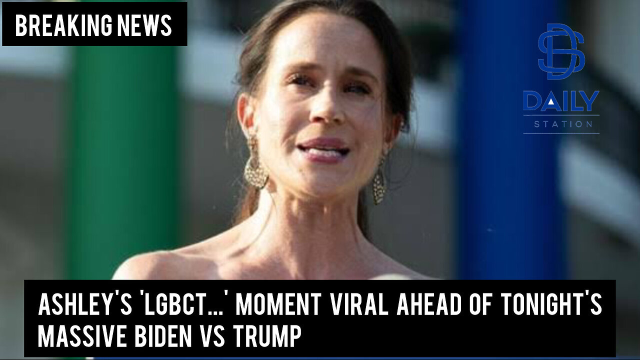 Ashley's 'LGBCT...' Moment Viral Ahead Of Tonight's Massive Biden Vs Trump