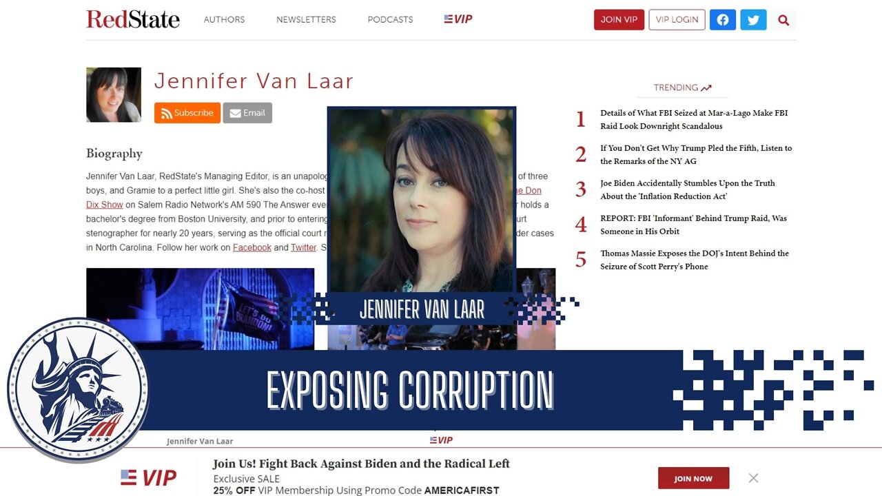 Jennifer Van Laar | Exposing Corruption | Liberty Station Ep 104