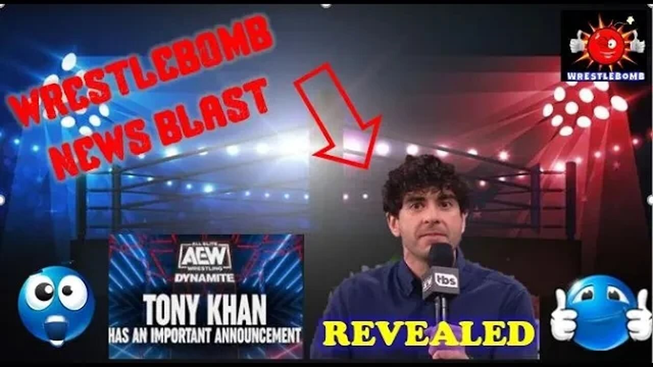 Tony Khan's Announcement REVEALED (WRESTLEBOMB NEWS)