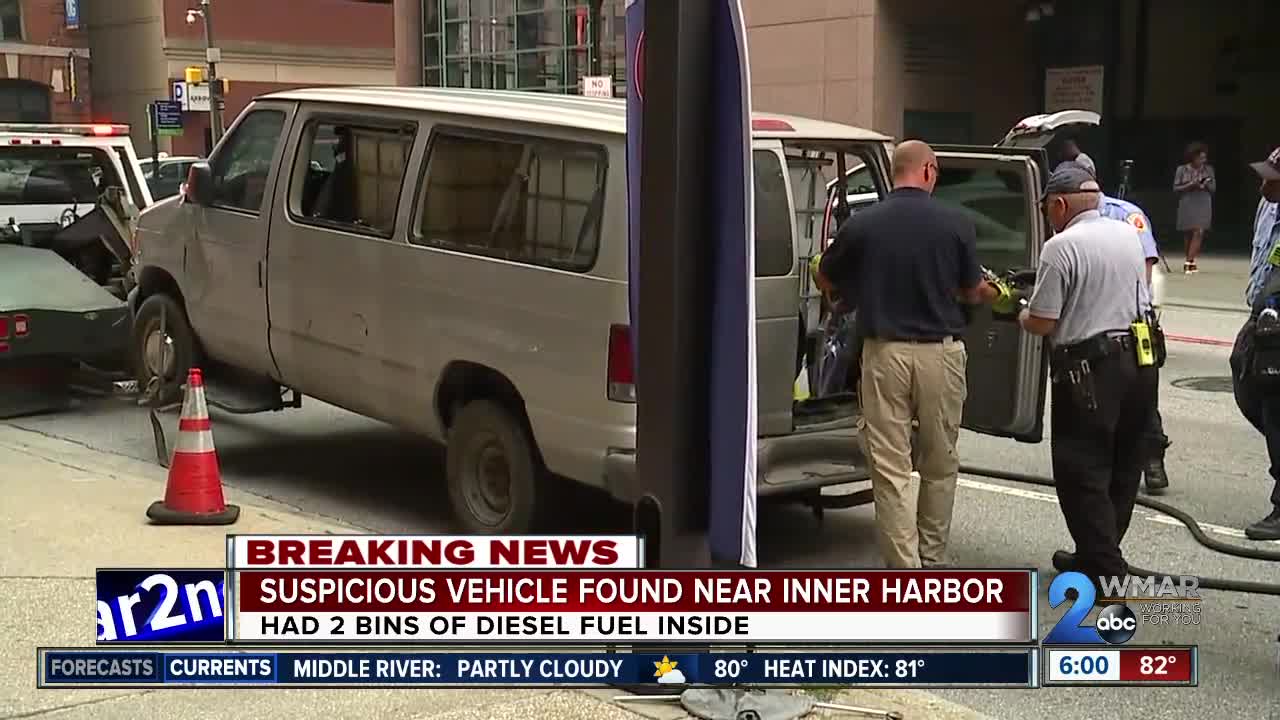 No bomb detected in suspicious vehicle that shut down Harbor for hours