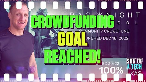 DagKnight Crowdfuning Goal Reached - 233
